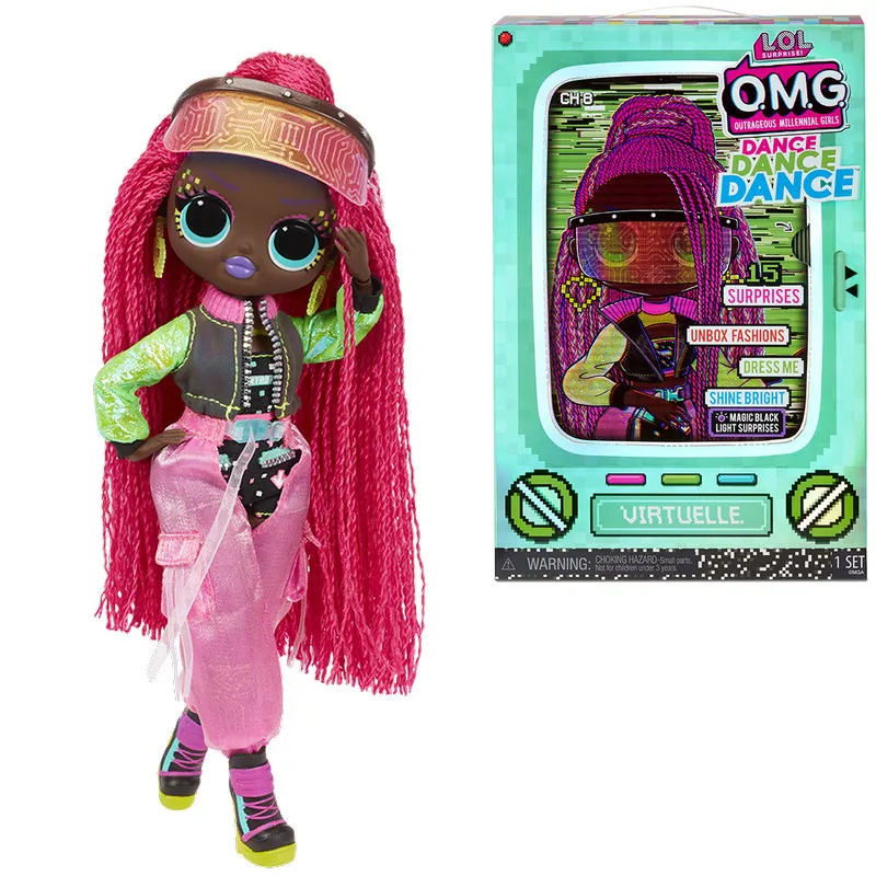 Lol Surprise Omg Dance Miss Royale Fashion Doll With 15 Surprises Including Magic Black Light Shoes Hair Brush Doll Great Gift Aliexpress
