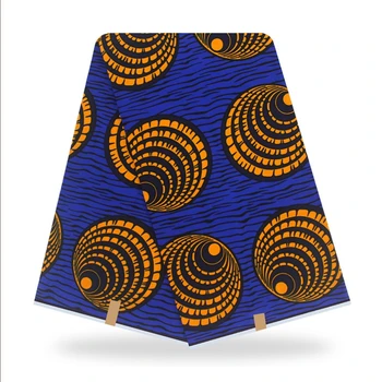 

African Wax Fabric Ankara Batik Print New Best Quality Nigerian Cotton Material 6yards