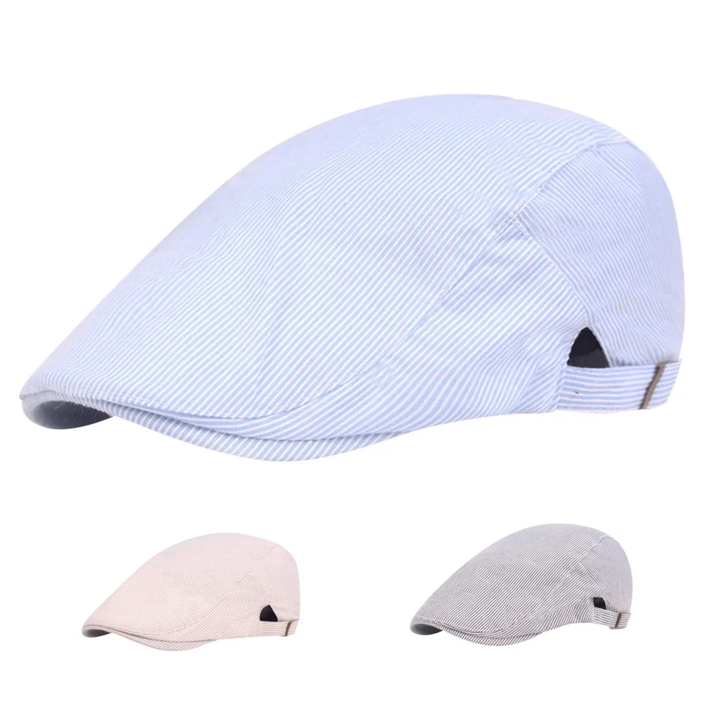 Мужская и женская плоская кепка Newsboy Baker береты Duckbill Golf Driving Cabbie Hat boinas masculinas tocas e gorros masculino inverno