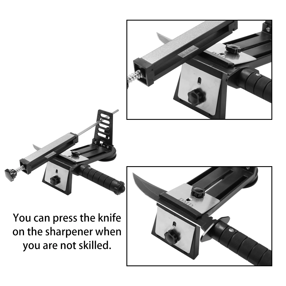 DMD Fix-angle Cut точильный инструмент, профессиональная нержавеющая сталь, кухонная заточка, система инструментов, твердая шлифовальная точилка, Whet Hone