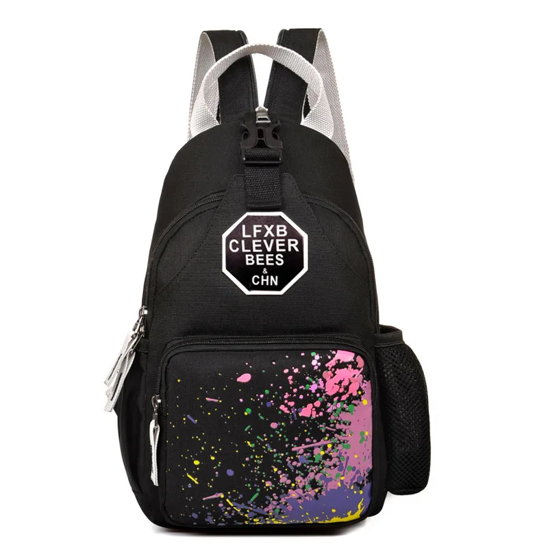 

Casual Crossbody Chest Bag Sling Shoulder Mini Backpack Outdoor Travel Backpack One Strap Chest Bag DayPack for Travel Sport