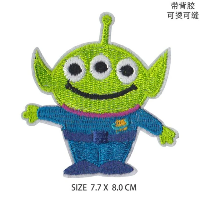 New Arrival Round Space Alien Rocket Eyes Stranger Things Ufo Iron