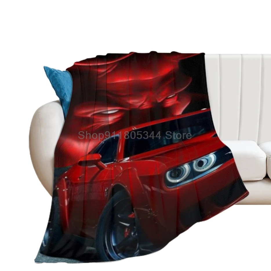 Blankets Car Winter Car Fleece Blanket Dodge Bedding Dodge Blanket Throw Blanket