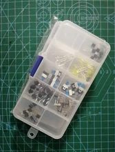 Caja de Herramientas para garaje, organizador de plástico, contenedor de almacenamiento, tornillo para maleta, caja de herramientas de joyería profesional, componentes electrónicos