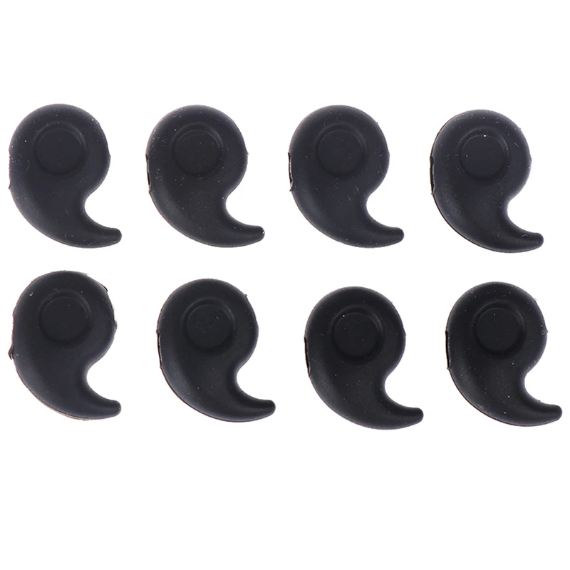 BK Anti Slip Glasses Soft Ear Hooks For Kids And Adults Spectacle Sports Fixed Leg Grip Temple Holder Eyeglasses Accessories - Цвет: BK