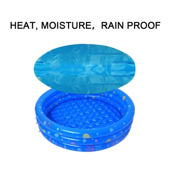 

9.84ft Round Swimming Pool Cover Protector Garden Inflatable Pool Anti-evaporation Insulation Film Outdoor Accessories