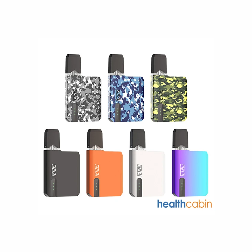 Pomp Tetris CBD Pod набор начинающего вейпера с 400 мАч встроенный аккумулятор мини