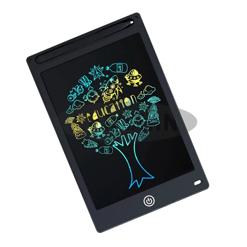 Black Colorful 8.5 8,5 дюймовый ЖК-планшет, цифровой стираемый планшет для рисования/планшет/доска для детей, электронный графический планшет, планшет для рисования - Цвет: Black Colorful 8.5
