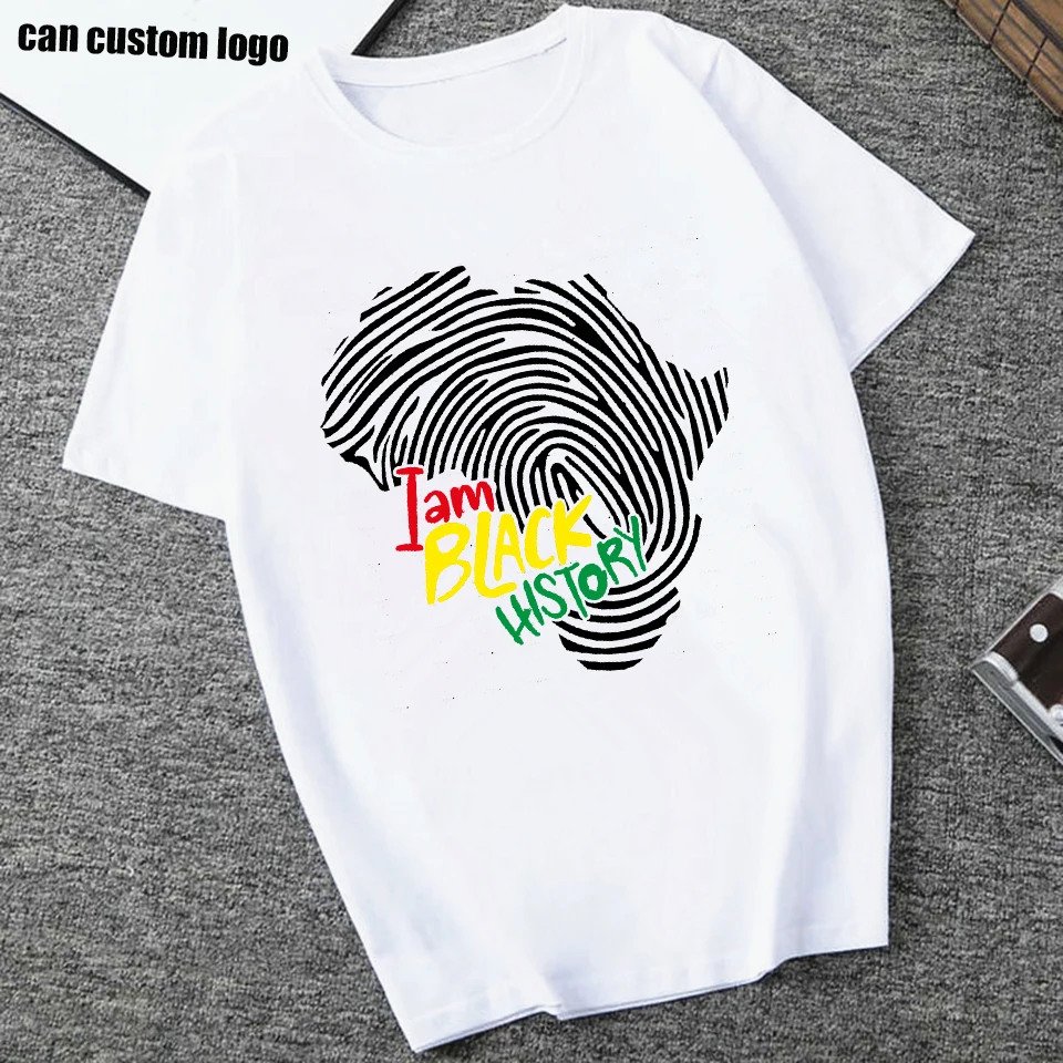 Melanin женская футболка летняя черная африканская Футболка с принтом для девочек