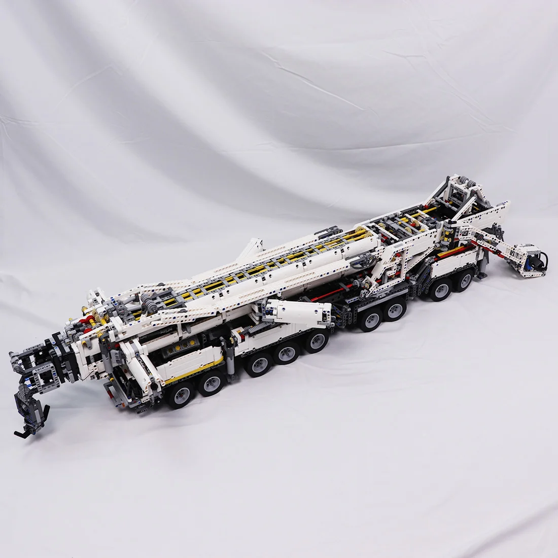 7692 шт., MOC, высокий уровень, маленький комплект частей для сборки частиц, строительный блок, модель крана, набор, строительные и строительные игрушки, блоки для укладки