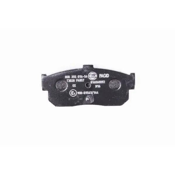 Комплект тормозных колодок, дисковый тормоз HELLA 8DB355016561