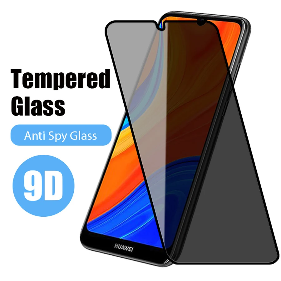 9D Защитная антишпионская защитная пленка из закаленного стекла для Huawei P30 P20 P40 Pro