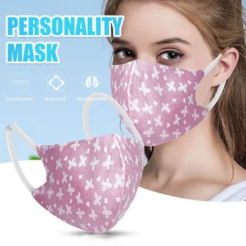 

1/4/8 Pc Unisex Face Mask Washable Windproof Foggy Haze Pollution Dust Proof Mouth Cover Outdoor Youre Too Close Mascherina