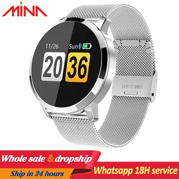 

Smart Watch OLED Color Screen Smart Electronics Smartwatch Fashion Fitness Tracker watch Heart Rate Bluetooth PK L8 P8