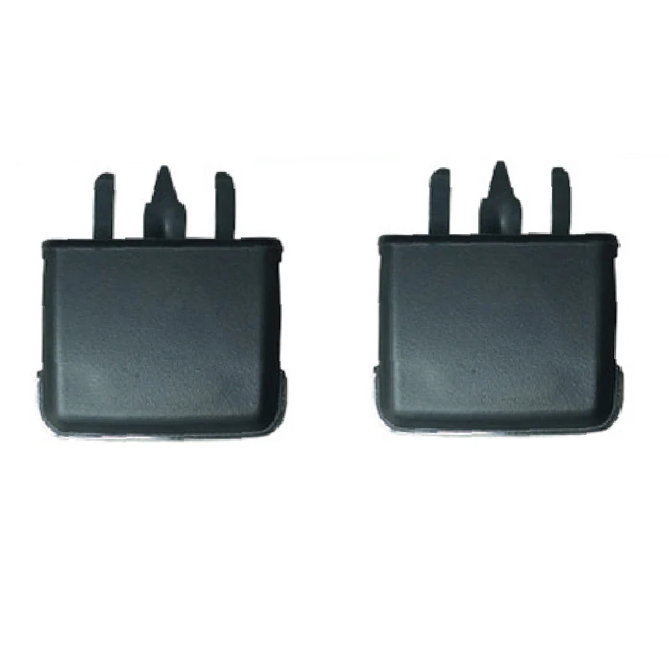 Pair Of Black AC Vent Louvre Blade Slice Clips For Toyota Corolla 2004-2010 – Direct Fit