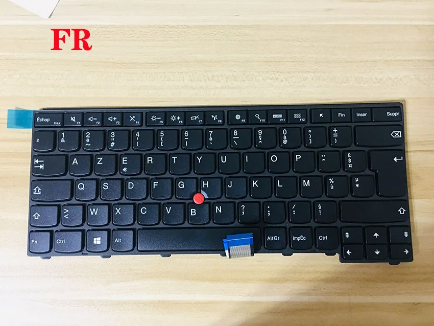 Белый Новая клавиатура для lenovo ThinkPad T440 T440p T440s T450 T450S L440 L450 Edge E431 E440 S440 Franch/Japan/Hungary/Русская раскладка - Цвет: Белый
