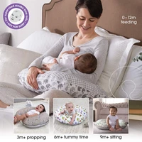 U-Shaped Nursing Pillow Newborn Baby Breastfeeding Supports Bottle Feeding Propping Comfortable Cotton Pillows Gifts 2