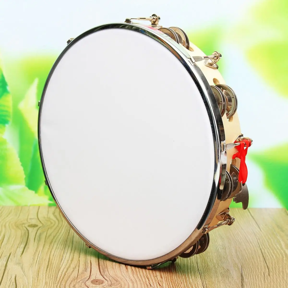 Новое поступление " /10" Capoeira кожа Pandeiro барабанные Музыкальные инструменты Тамбурин перкуссия мембранофон подарки для любителей музыки