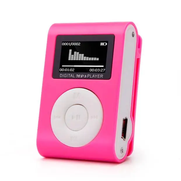 D HIPERDEAL MP3 плеер мини музыкальный медиаплеер Портативный ЖК-экран USB Поддержка Micro SD TF карта Walkman Lettore F815 - Цвет: D