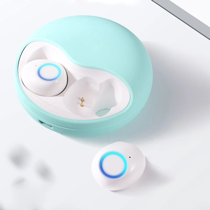 

K10 Tws Earphones Headset Ear Buds Wireless Bluetooth 5.0 Earphone Portable Sport Waterproof 3d Stereo Cute For Girls Headphones