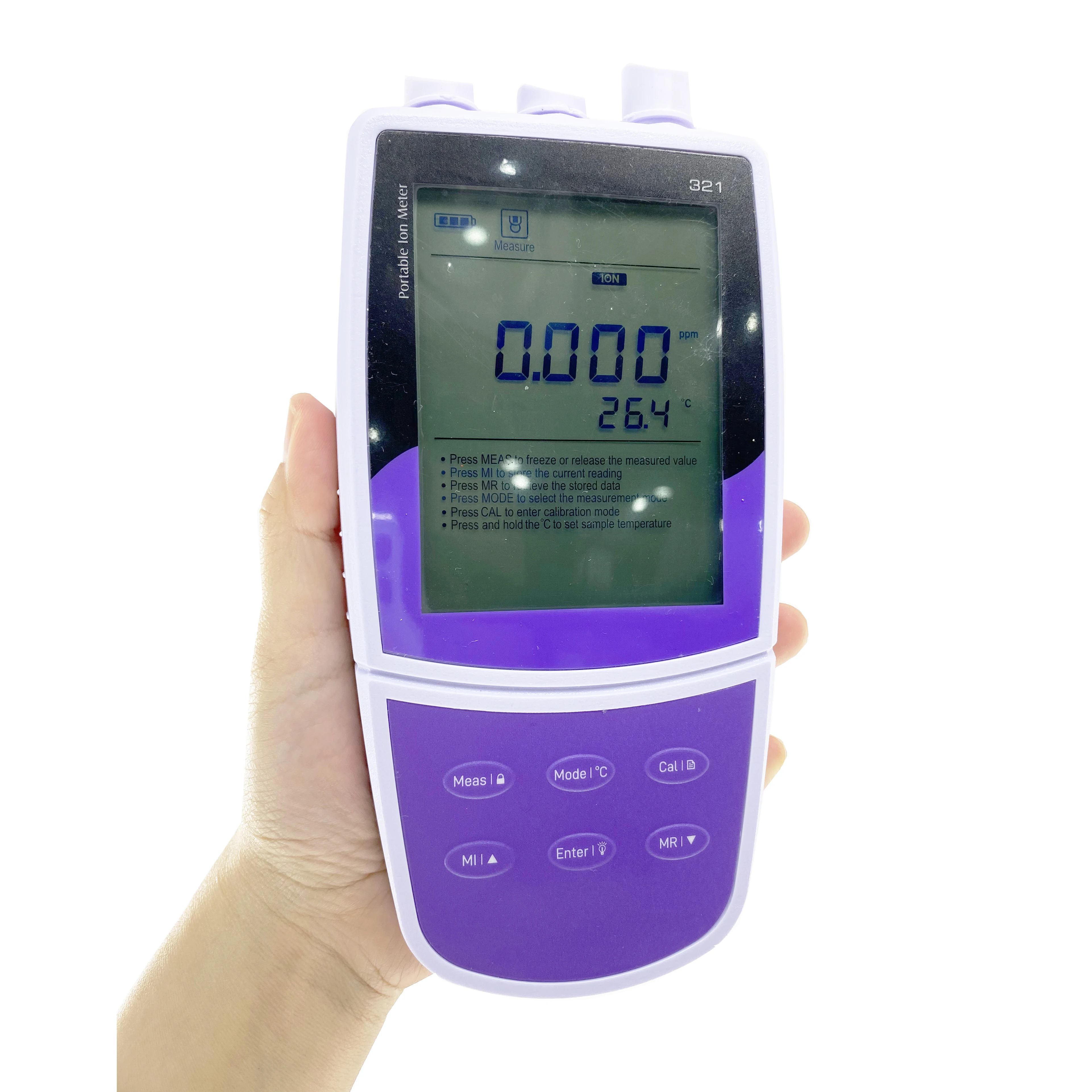 

Bante321-CL Digital Portable Chloride Ion Meter with1.8 to 35500ppm Ion range