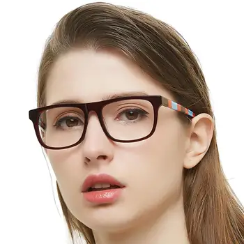 OCCI CHIARI Computer Blue Light Blocking Glasses Frame Women Gafas Proteccion Vintage Gaming Prescription Glasses Optical Frames