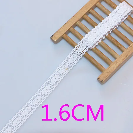 4 ярда швейная ткань DIY цвета слоновой кости кремовый черный отделка хлопок крючком кружевная ткань лента ручной работы аксессуары ремесло 11021 - Цвет: 4yard