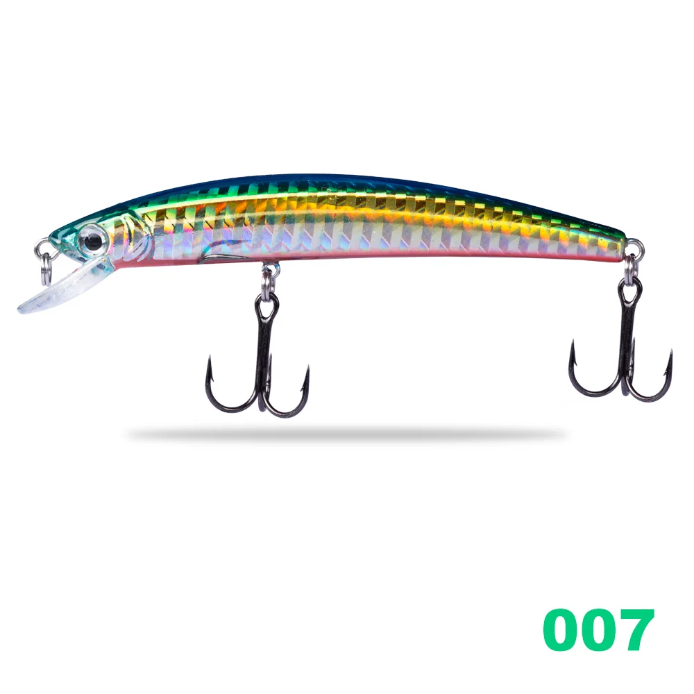 Hunthouse воблеры minnow жесткая приманка для рыбалки плавающая 90 мм 7,5 г для щуки ловля окуня - Цвет: 007