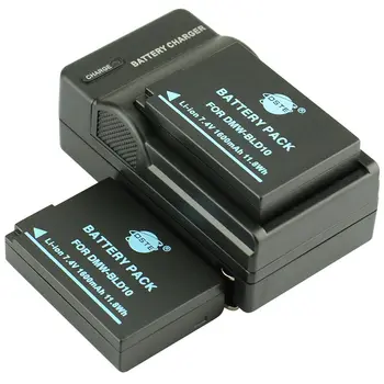 

3pcs 1600mAh 7.4V DMW-BLD10 BLD10 DSTE DSLR Camera Battery Full Decoded Camera Charger for Panasonic DMC-G3 DMC-GX1 DMC-GF2