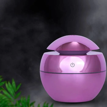 

Usb Aroma Essential Oil Diffuser Ultrasonic Air Home Humidifier Mini Mist Maker Aroma Diffuser 130Ml 7 Color Led Light Office