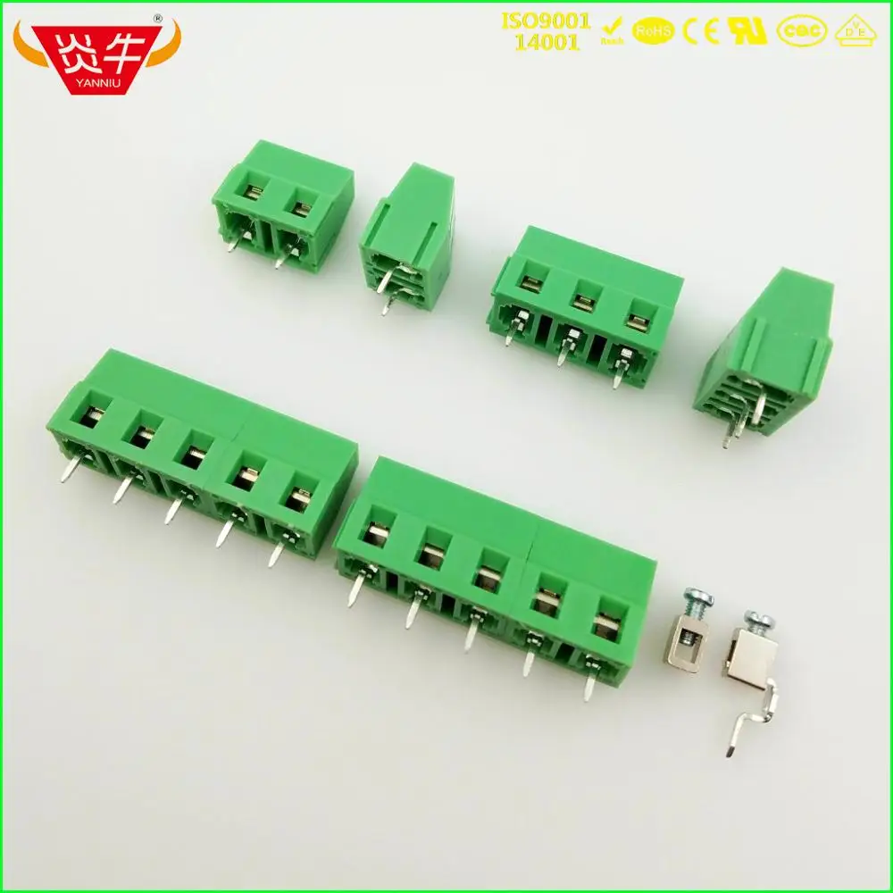 

KF128 7.62 2P 3P PCB CONNECTOR UNIVERSAL SCREW TERMINAL BLOCK DG500 7.62mm 2PIN 3PIN GMKDS 1,5 1717729 PHOENIX CONTACT DEGSON