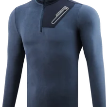 Новые продукты! PGM, Мужская осенняя и зимняя одежда, одежда для гольфа, теплое пальто с длинным рукавом, футболка на молнии с воротником