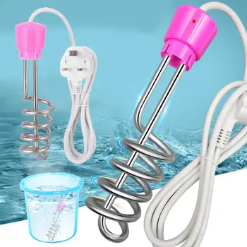 

Auto Power off Spiral Electric Floating Water Heater Portable Heating Element Boiler for Bath Tub Swimming Pool Item