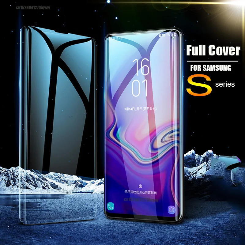 2 шт./партия, полное покрытие, мягкая Гидрогелевая пленка для samsung Galaxy Note 8 9 S9 Plus S10E S8 S10 S 10, защита для экрана, не закаляющее стекло