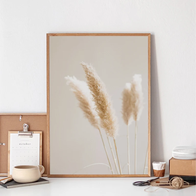 Pampas-Grass-Plants-Nature-Landscape-Painting-Canvas-Prints-Dried-Grass-Modern-Boho-Botanical-Poster-Gallery-Wall (1)