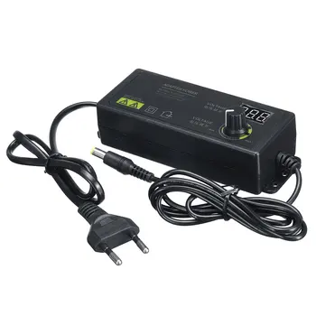 

US DC3V-36V 2.5A 60W/120W Adjustable Power Supply Adapter Charger Switching Power Adapter for LCD monitors LED strips TV