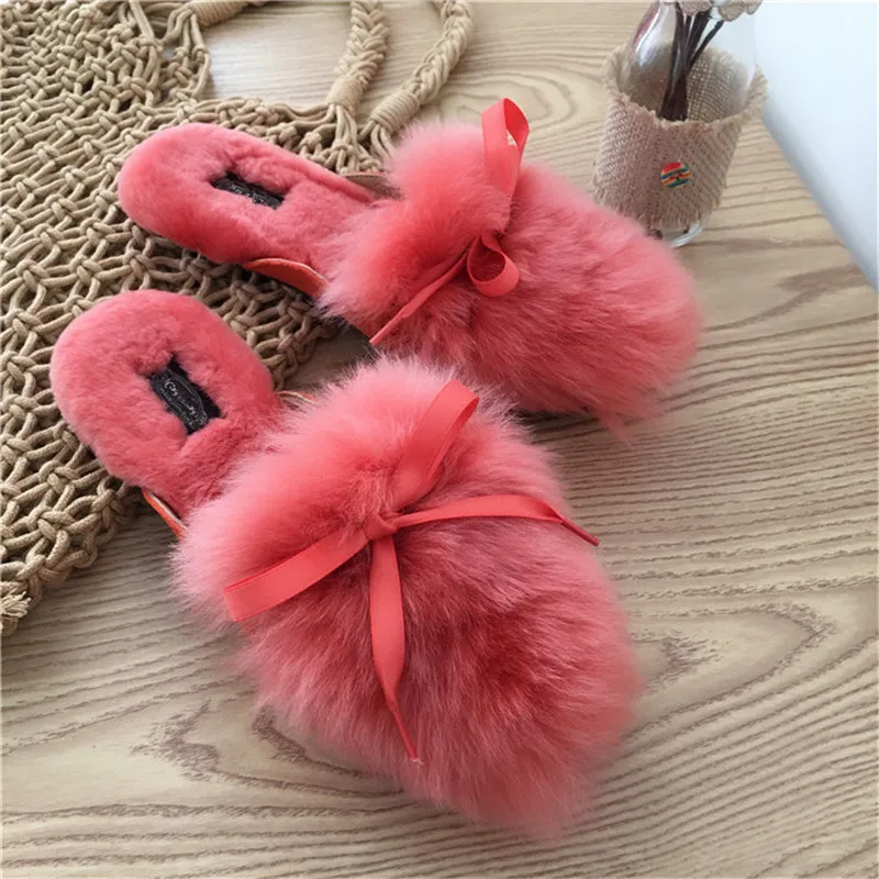 Женская обувь; женские тапочки; Zapatos De Mujer; обувь на плоской подошве; chaussures femme; зимняя женская обувь с бантом-бабочкой; домашняя обувь; scarpe donna