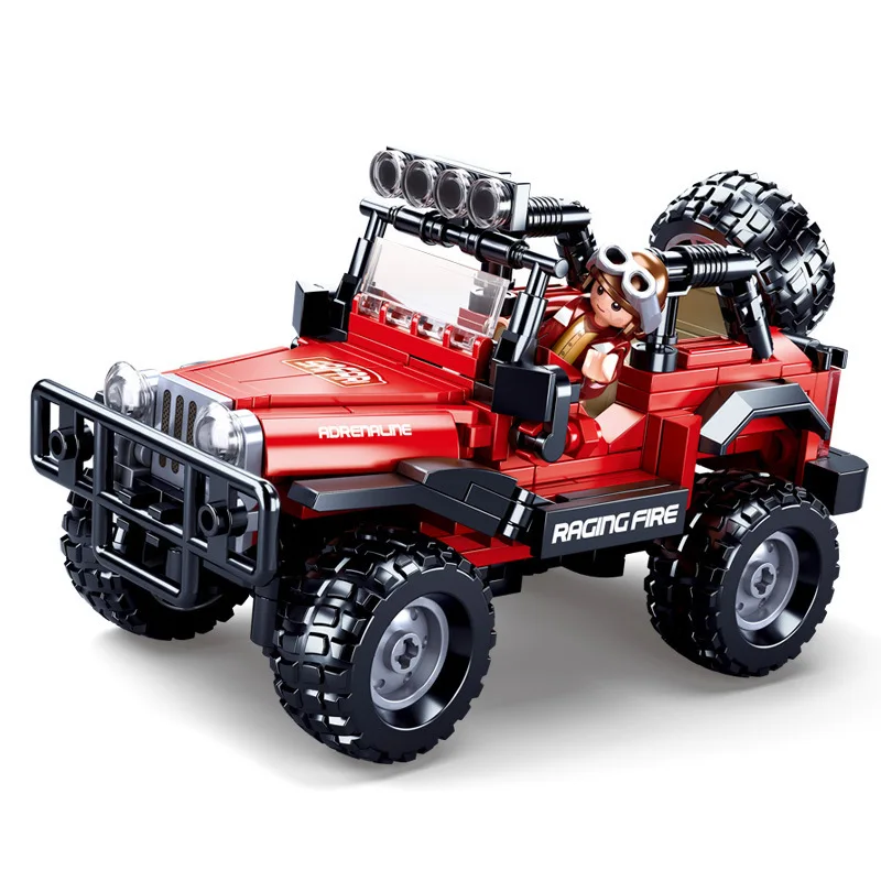 Details about   2343Pcs Green Off-road Jeep Car Green Building Blocks Bricks MOC DIY Toys DHL 