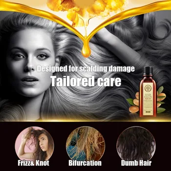 

No Wash Hair Care Essential Oil Lasting Moisturizing Anti-drying Anti-fork Hair Nourishing Essential Oil