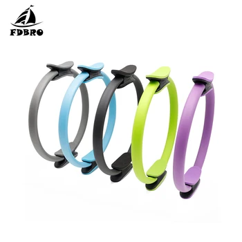 

FDBRO New Yoga Pilates Ring Magic Wrap Slimming Body Building Training Yoga Circle