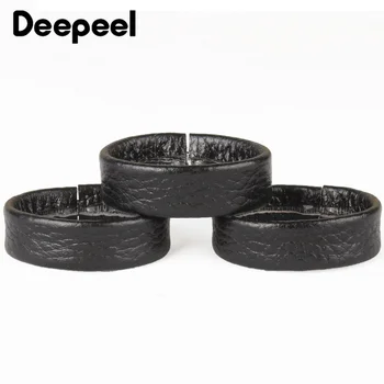 

10Pcs First Layer Cowhide Belt Tail Fixing Ring for 3.5/3.7cm Belt Body Waistband Strap Ring Accessory Men Leather Crafts YB751