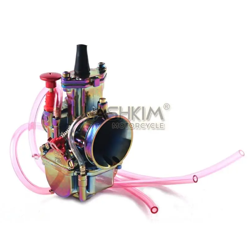 Многоцветный PWK 28 30 32 34 карбюратор Carburador с мощной струей ATV Kart Dirt Bike Fit On 4T Racing Motor Q