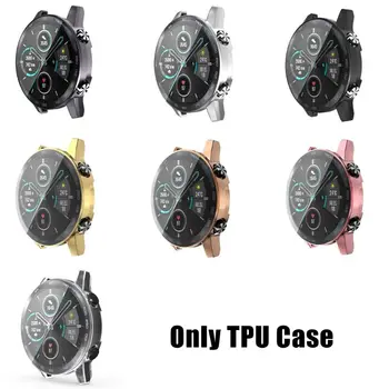 

Electroplating TPU Watch Cover Shell Screen Protector Case for Honor Magic 2 46mm Smartwatch Accessories