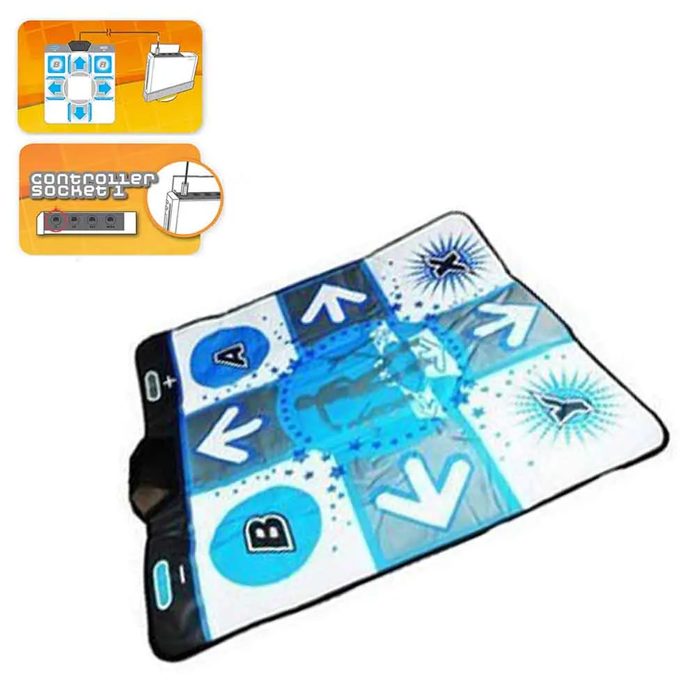 Fitness Step Home Foot Print Usb Revolution Mat Video Arcade Gaming Hd