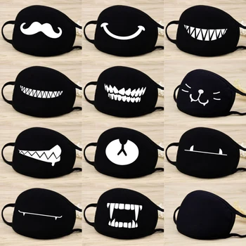 

Outdoor Training Mask Cotton Dustproof Face Mask Cycling Running respirator Protective Cover mascarillas Cartoon Muffle Mask D30