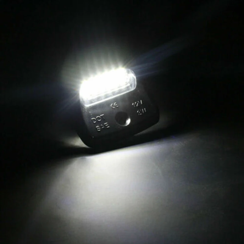2 шт. светодиодный бампер номерного знака Лампы для Toyota Tacoma 2005