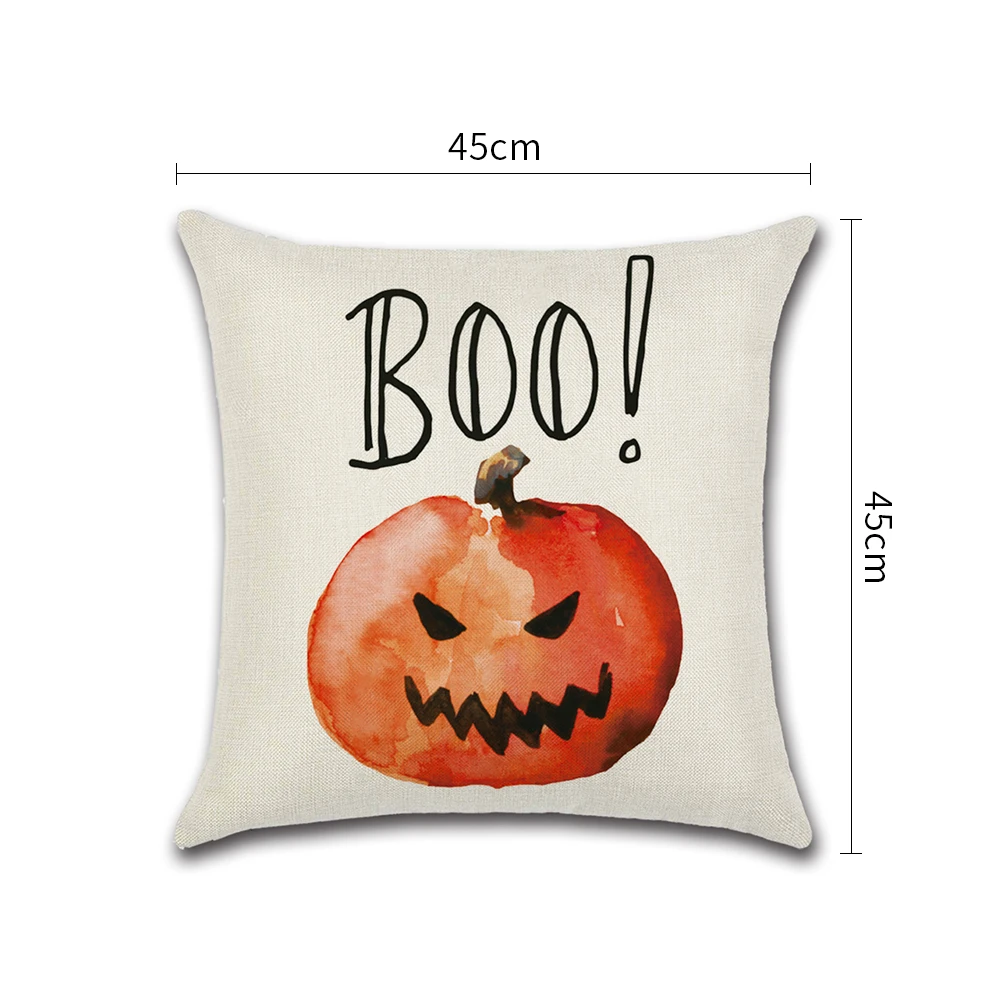Чехол для подушки с принтом тыквы на Хэллоуин наволочка 2019 дивана вечерние Чехлы
