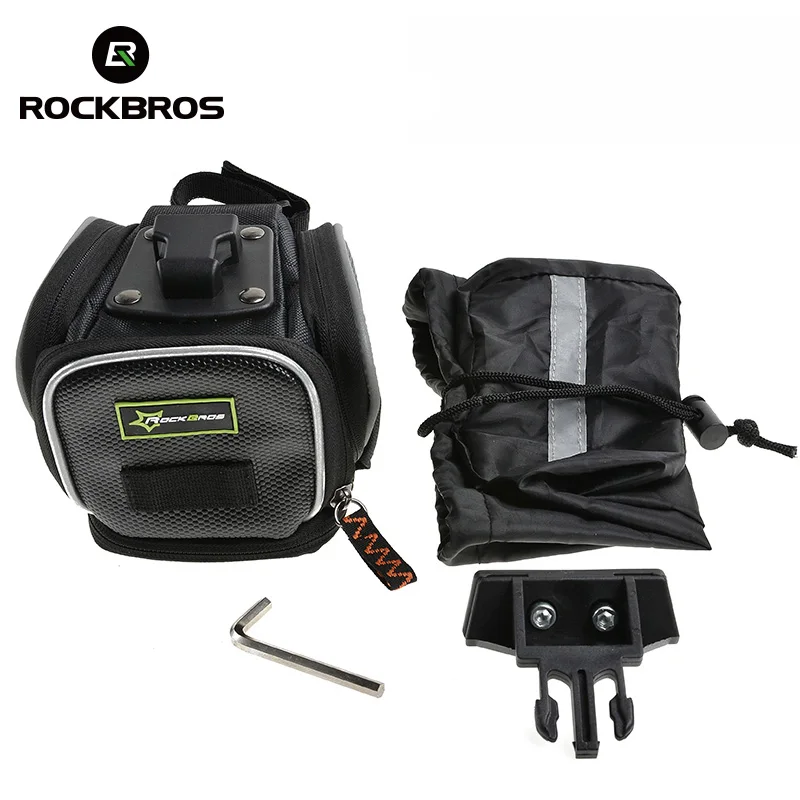 ROCKBROS велосипедное седло, сумки для горного велосипеда, MTB, подседельная сумка, фиксированная шестерня, Fixie Cycle, задние Сумки, Аксессуары для велосипеда, 3 цвета