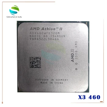 

AMD Athlon II X3 460 3.4GHz Triple-Core CPU Processor ADX460WFK32GM Socket AM3 938PIN