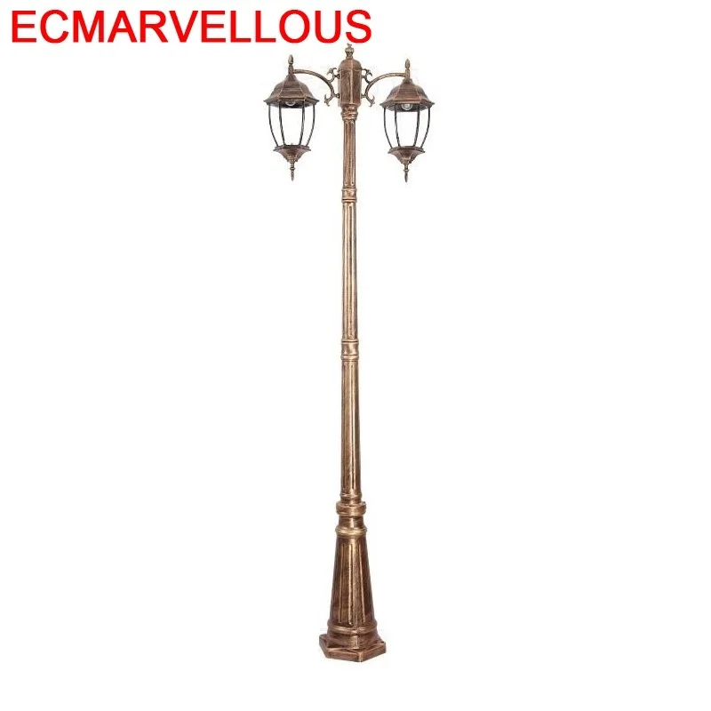 Europese De Rue Streetlight Outdoor Farola Bouwlamp Lamp Ogrodowe Armatuur Exterieur Decor Uliczna Off Road Straat Licht